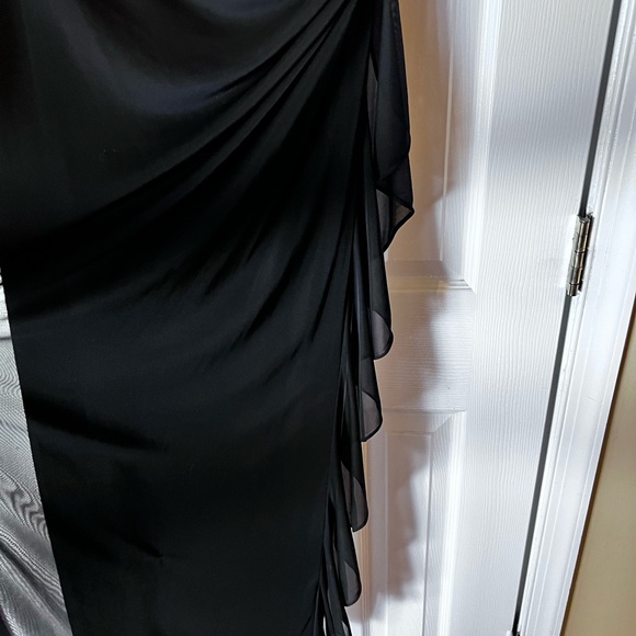 Betsy & Adam Black Lace w/nude underlay at bust & black underlay throughout rest - Picture 7 of 11